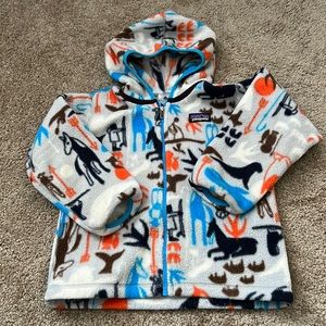 Patagonia Baby Synchilla fleece hoodie 4T